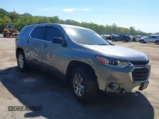 ✅ 2020 Chevrolet Traverse LS • VIN: 1GNERFKW1LJ249560 • Лот: 43021486. Опубликован ранее на IAAI с пробегом 125 764 миль. Бесплатный доступ к архиву аукционных продаж из США и подробный отчёт об истории автомобиля на DreamBid. Изображение 1.