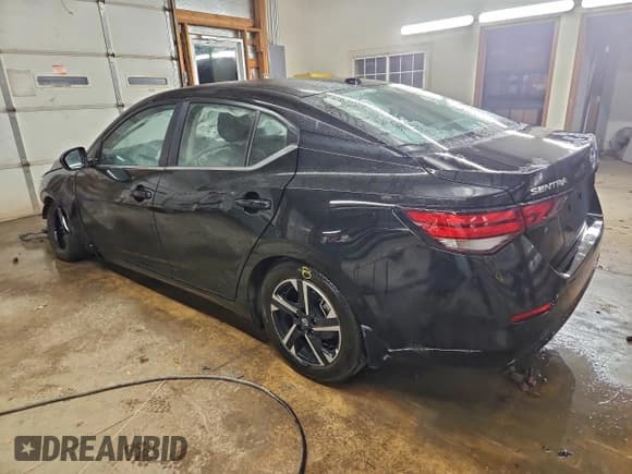 ✅ 2025 Nissan Sentra SV • VIN: 3N1AB8CV8SY283277 • Lot: 94323195. Listed on Copart with 24,861 mi. Free auction sales archive from the USA and detailed vehicle history report at DreamBid. Image 2.