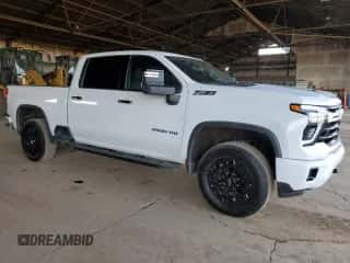 2024 Chevrolet Silverado 3500HD LT с VIN 2GC4YTEY0R1171729, выставлен на аукционе Copart как лот 42263335 с пробегом 25 090 миль миль и Списание • Salvage title. История ставок и продаж доступна на DreamBid. Изображение 4.