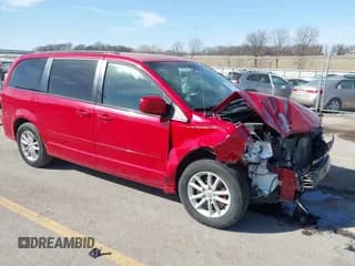 ✅ 2014 Dodge Grand Caravan SXT • VIN: 2C4RDGCG6ER477008 • Lot: 41770610. Listed on IAAI with 89,843 mi. Free auction sales archive from the USA and detailed vehicle history report at DreamBid. Image 1.