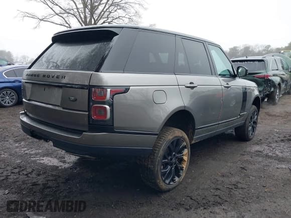 ✅ 2019 Land Rover Range Rover HSE • VIN: SALGS2SV4KA519345 • Lot: 41825924. Listed on IAAI with 91,450 mi. Free auction sales archive from the USA and detailed vehicle history report at DreamBid. Image 4.