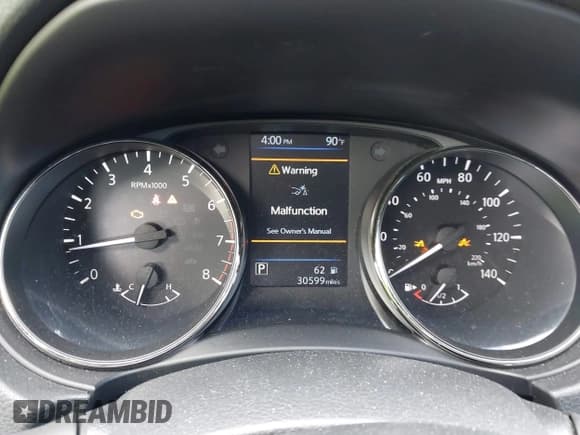 ✅ 2022 Nissan Rogue S • VIN: JN1BJ1AV4NW580933 • Lot: 43280977. Listed on IAAI with 30,599 mi. Free auction sales archive from the USA and detailed vehicle history report at DreamBid. Image 7.