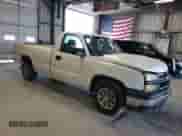 2007 Chevrolet Silverado 1500 Work Truck with VIN 3GCEC14V87G179046, listed as a Copart auction lot 71785624 with 217,195 mi miles and Salvage title. Bid and sale history available at DreamBid. Image 4.