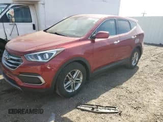 ✅ 2018 Hyundai Santa Fe 2.4L • VIN: 5XYZTDLBXJG528742 • Лот: 48624623. Опубликован ранее на Copart с пробегом 59 299 миль. Бесплатный доступ к архиву аукционных продаж из США и подробный отчёт об истории автомобиля на DreamBid. Изображение 1.