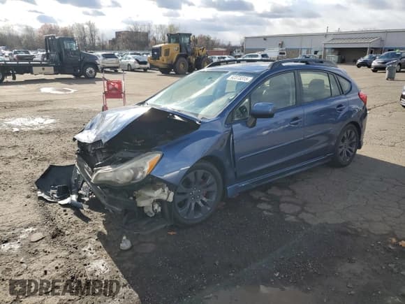 ✅ 2013 Subaru Impreza Special Sports Limited • VIN: JF1GPAS66D2887735 • Lot: 92373315. Listed on Copart with 220,673 mi. Free auction sales archive from the USA and detailed vehicle history report at DreamBid. Image 1.