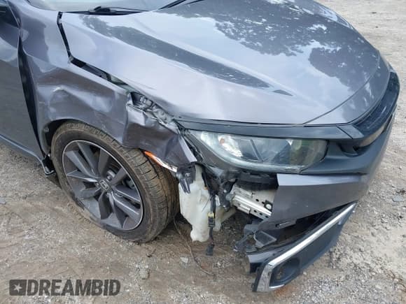 ✅ 2020 Honda Civic EX-L • VIN: 19XFC1F71LE010141 • Lot: 42502174. Listed on IAAI with 60,000 mi. Free auction sales archive from the USA and detailed vehicle history report at DreamBid. Image 6.