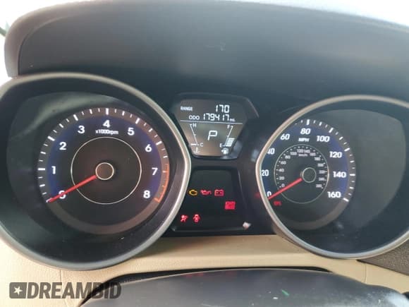 ✅ 2013 Hyundai Elantra GLS • VIN: 5NPDH4AE4DH283149 • Lot: 63672065. Listed on Copart with 179,417 mi. Free auction sales archive from the USA and detailed vehicle history report at DreamBid. Image 9.