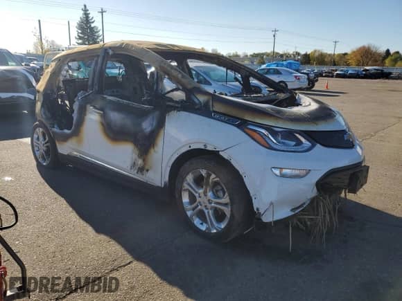 ✅ 2020 Chevrolet Bolt EV LT • VIN: 1G1FY6S06L4149750 • Lot: 82661985. Listed on Copart with Not provided. Free auction sales archive from the USA and detailed vehicle history report at DreamBid. Image 4.