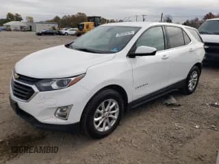 ✅ 2018 Chevrolet Equinox LT • VIN: 3GNAXJEV2JS574465 • Lot: 90535575. Listed on Copart with 96,526 mi. Free auction sales archive from the USA and detailed vehicle history report at DreamBid. Image 1.