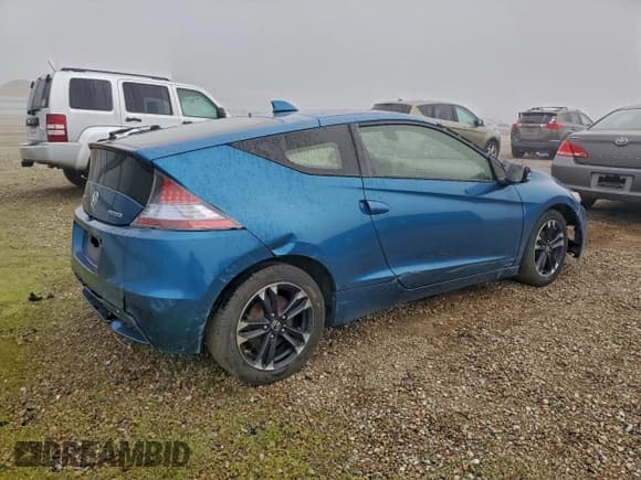 ✅ 2015 Honda CR-Z EX • VIN: JHMZF1D61FS000577 • Lot: 96770975. Listed on Copart with 150,676 mi. Free auction sales archive from the USA and detailed vehicle history report at DreamBid. Image 3.