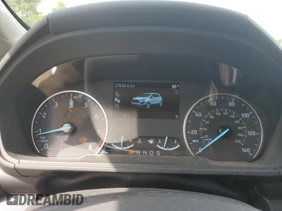 ✅ 2022 Ford EcoSport SES • VIN: MAJ6S3JL4NC466444 • Lot: 63994785. Listed on Copart with 27,648 mi. Free auction sales archive from the USA and detailed vehicle history report at DreamBid. Image 9.