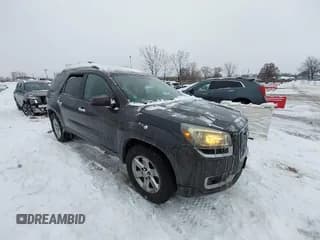 ✅ 2013 GMC Acadia SLE • VIN: 1GKKRNED8DJ176421 • Лот: 43843182. Опубликован ранее на IAAI с пробегом 105 759 миль. Бесплатный доступ к архиву аукционных продаж из США и подробный отчёт об истории автомобиля на DreamBid. Изображение 1.