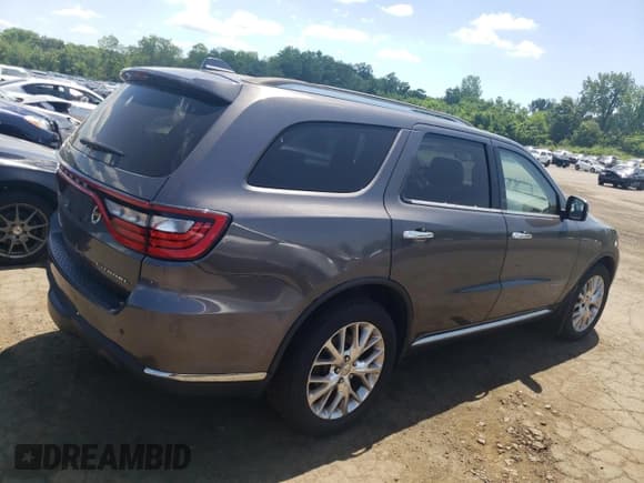 ✅ 2014 Dodge Durango Citadel • VIN: 1C4SDJET6EC597246 • Lot: 62288335. Listed on Copart with 222,559 mi. Free auction sales archive from the USA and detailed vehicle history report at DreamBid. Image 3.