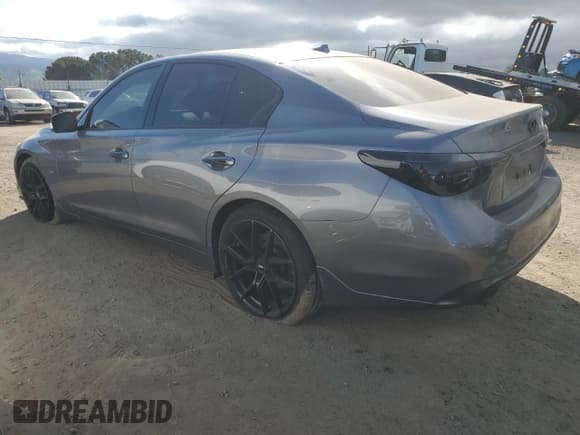 ✅ 2019 Infiniti Q50 Luxe • VIN: JN1EV7AP0KM542273 • Lot: 50639035. Listed on Copart with 44,001 mi. Free auction sales archive from the USA and detailed vehicle history report at DreamBid. Image 2.