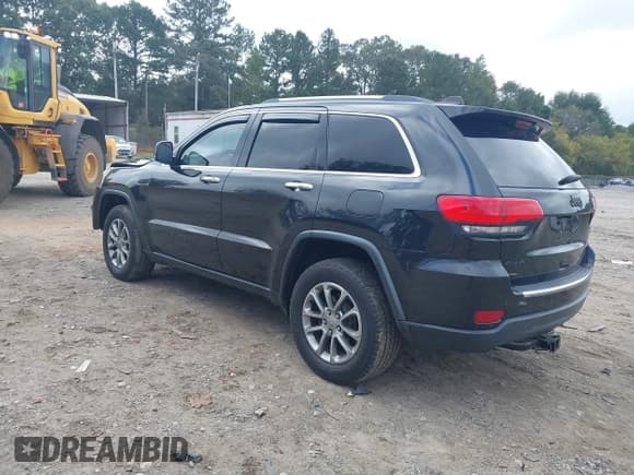 ✅ 2016 Jeep Grand Cherokee Limited • VIN: 1C4RJFBGXGC311820 • Lot: 43383557. Listed on IAAI with 153,614 mi. Free auction sales archive from the USA and detailed vehicle history report at DreamBid. Image 3.