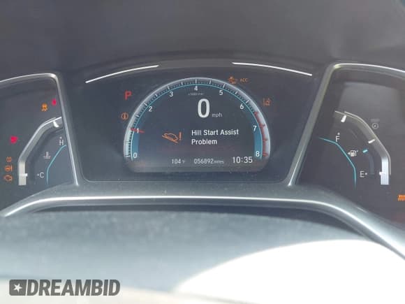 ✅ 2020 Honda Civic EX-L • VIN: 19XFC1F71LE019521 • Lot: 43215277. Listed on IAAI with 56,892 mi. Free auction sales archive from the USA and detailed vehicle history report at DreamBid. Image 7.