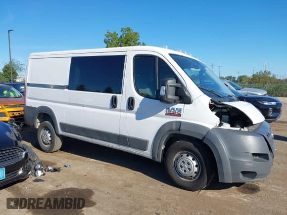 ✅ 2017 Ram ProMaster Cargo • VIN: 3C6TRVAG4HE523107 • Lot: 43086169. Listed on IAAI with 231,382 mi. Free auction sales archive from the USA and detailed vehicle history report at DreamBid. Image 13.