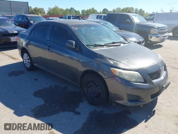 ✅ 2009 Toyota Corolla LE • VIN: 2T1BU40E19C178602 • Lot: 43635716. Listed on IAAI with 246,841 mi. Free auction sales archive from the USA and detailed vehicle history report at DreamBid. Image 1.