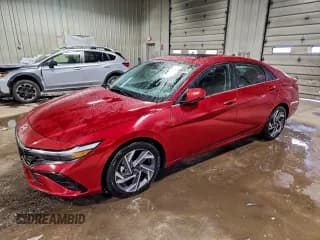 ✅ 2024 Hyundai Elantra Limited • VIN: KMHLP4DG6RU795578 • Lot: 95127135. Listed on Copart with 30,928 mi. Free auction sales archive from the USA and detailed vehicle history report at DreamBid. Image 1.