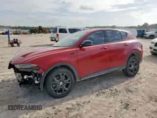 2023 Dodge Hornet GT z VIN ZACNDFAN2P3A03923, wystawiony jako Copart lot #63446755 z przebiegiem 27 569 mil mil oraz Szkoda całkowita • Salvage title. Historia ofert i sprzedaży dostępna na DreamBid. Obrazek 1.