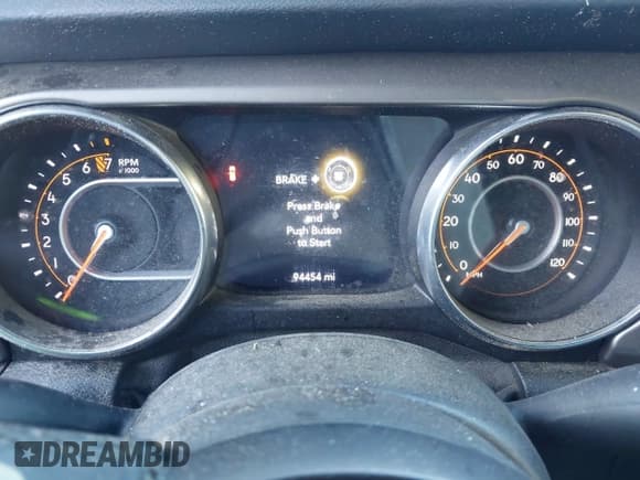 ✅ 2020 Jeep Wrangler Sport S • VIN: 1C4GJXAG1LW273787 • Лот: 43233175. Опубликован ранее на IAAI с пробегом 94 454 миль. Бесплатный доступ к архиву аукционных продаж из США и подробный отчёт об истории автомобиля на DreamBid. Изображение 7.