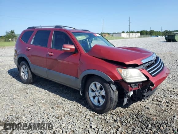 ✅ 2009 Kia Borrego EX • VIN: KNDJJ741695015180 • Lot: 70027285. Listed on Copart with Not provided. Free auction sales archive from the USA and detailed vehicle history report at DreamBid. Image 4.