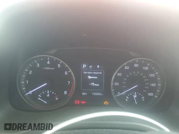 2018 Hyundai Elantra SEL with VIN 5NPD84LF8JH242055, listed as a Copart auction lot 84801715 with 116,908 mi miles and Clean title. Bid and sale history available at DreamBid. Image 9.