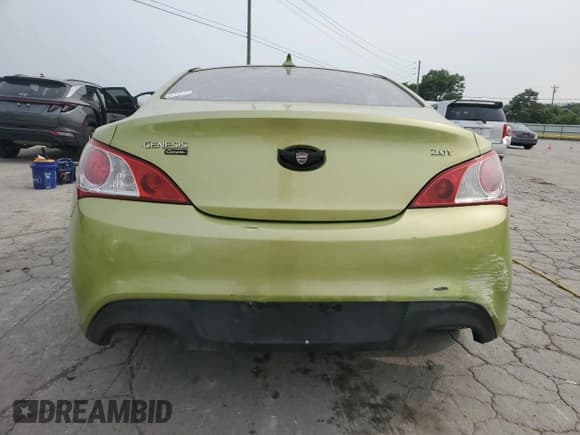✅ 2010 Hyundai Genesis Coupe • VIN: KMHHT6KD7AU003898 • Lot: 60662845. Listed on Copart with 158,024 mi. Free auction sales archive from the USA and detailed vehicle history report at DreamBid. Image 6.