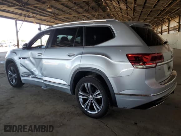 ✅ 2019 Volkswagen Atlas SEL R-Line • VIN: 1V2RR2CA3KC552024 • Lot: 55373015. Listed on Copart with 110,655 mi. Free auction sales archive from the USA and detailed vehicle history report at DreamBid. Image 2.