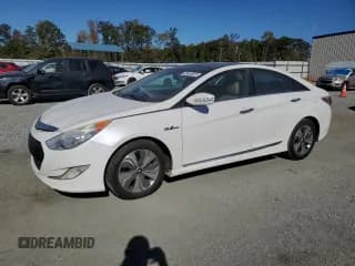 ✅ 2015 Hyundai Sonata • VIN: KMHEC4A49FA124496 • Лот: 89493025. Опубликован ранее на Copart с пробегом 154 421 миль. Бесплатный доступ к архиву аукционных продаж из США и подробный отчёт об истории автомобиля на DreamBid. Изображение 1.