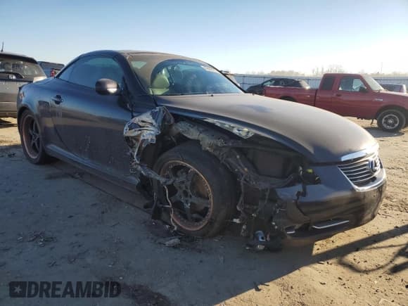 ✅ 2007 Lexus SC 430 • VIN: JTHFN45Y179014155 • Lot: 42896105. Listed on Copart with 142,018 mi. Free auction sales archive from the USA and detailed vehicle history report at DreamBid. Image 4.