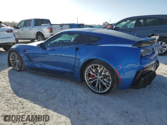✅ 2016 Chevrolet Corvette Z06 1LZ • VIN: 1G1YP2D64G5601801 • Lot: 76902984. Listed on Copart with 8,455 mi. Free auction sales archive from the USA and detailed vehicle history report at DreamBid. Image 2.