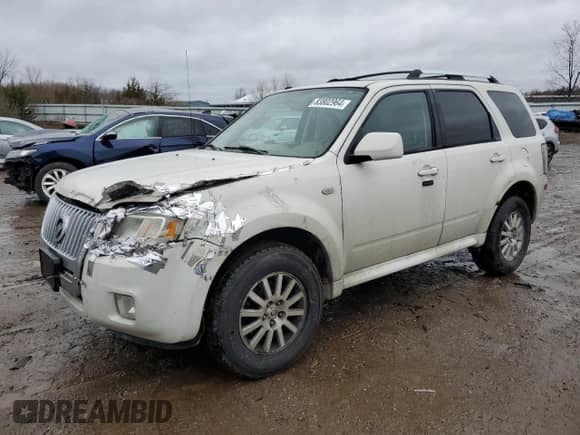 2009 Mercury Mariner Premier with VIN 4M2CU97759KJ15746, listed as a Copart auction lot 83802964 with 180,342 mi miles and Salvage title. Bid and sale history available at DreamBid. Image 1.