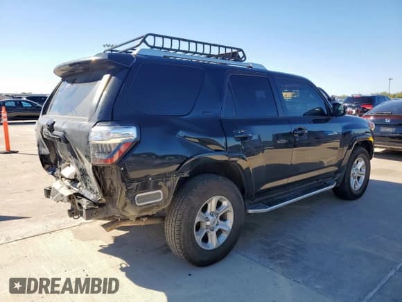 ✅ 2018 Toyota 4Runner SR5 Premium • VIN: JTEBU5JR5J5502896 • Lot: 90821545. Listed on Copart with 152,519 mi. Free auction sales archive from the USA and detailed vehicle history report at DreamBid. Image 3.