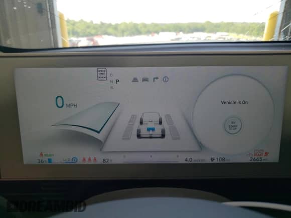 2023 Hyundai Ioniq 5 SE z VIN KM8KMDAF5PU160347, wystawiony jako Copart lot #59949344 z przebiegiem 2 665 mil mil oraz Szkoda całkowita • Salvage title. Historia ofert i sprzedaży dostępna na DreamBid. Obrazek 9.