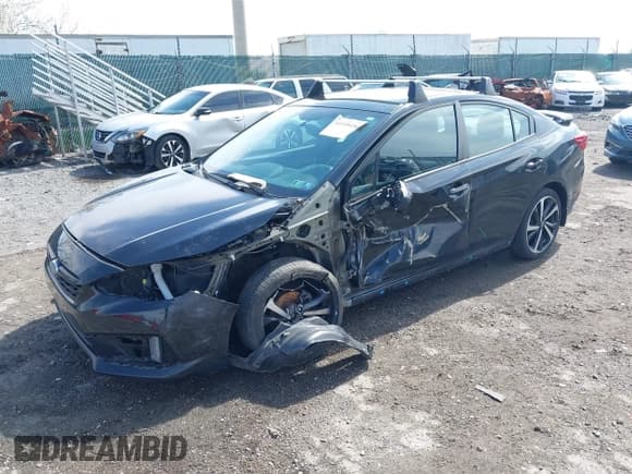 ✅ 2021 Subaru Impreza Special Sports • VIN: 4S3GKAL66M3606583 • Lot: 41955456. Listed on IAAI with 61,744 mi. Free auction sales archive from the USA and detailed vehicle history report at DreamBid. Image 2.