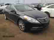 2017 Hyundai Azera Limited with VIN KMHFH4JG1HA589566, listed as a Copart auction lot 77469164 with 50,025 mi miles and Salvage title. Bid and sale history available at DreamBid. Image 4.