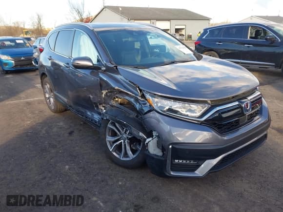 ✅ 2022 Honda CR-V Touring • VIN: 5J6RT6H96NL038272 • Лот: 43716950. Опубликован ранее на IAAI с пробегом 28 343 миль. Бесплатный доступ к архиву аукционных продаж из США и подробный отчёт об истории автомобиля на DreamBid. Изображение 1.