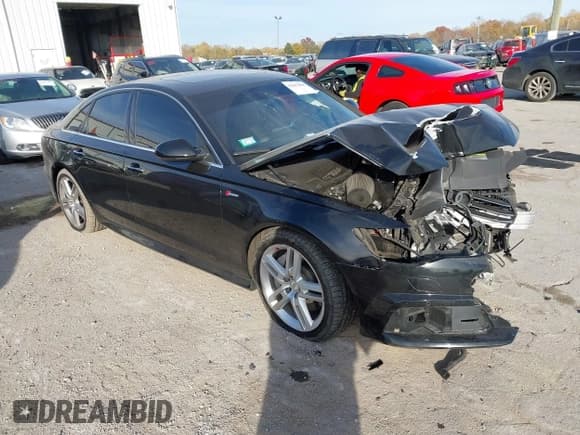 ✅ 2016 Audi A6 Premium Plus • VIN: WAUFGAFC3GN015910 • Lot: 43651058. Listed on IAAI with 106,612 mi. Free auction sales archive from the USA and detailed vehicle history report at DreamBid. Image 1.