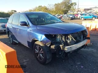 ✅ 2020 Nissan Pathfinder SV • VIN: 5N1DR2BN4LC581125 • Lot: 43590871. Listed on IAAI with 82,520 mi. Free auction sales archive from the USA and detailed vehicle history report at DreamBid. Image 1.