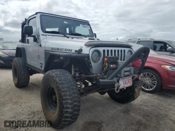 ✅ 2003 Jeep Wrangler Rubicon • VIN: 1J4FA69S53P340085 • Lot: 74564574. Listed on Copart with Not provided. Free auction sales archive from the USA and detailed vehicle history report at DreamBid. Image 4.
