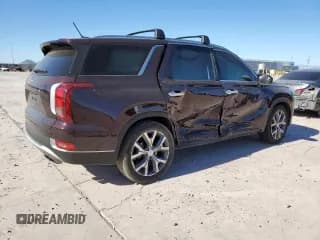 ✅ 2022 Hyundai Palisade SEL • VIN: KM8R34HE2NU374398 • Лот: 89016315. Опубликован ранее на Copart с пробегом 24 318 миль. Бесплатный доступ к архиву аукционных продаж из США и подробный отчёт об истории автомобиля на DreamBid. Изображение 3.