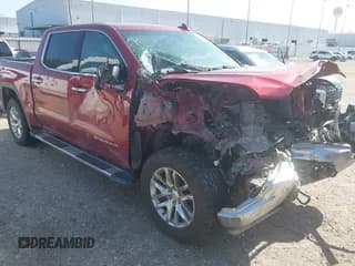 ✅ 2019 GMC Sierra 1500 SLT • VIN: 3GTU9DED5KG222123 • Lot: 42848465. Listed on IAAI with Not provided. Free auction sales archive from the USA and detailed vehicle history report at DreamBid. Image 1.