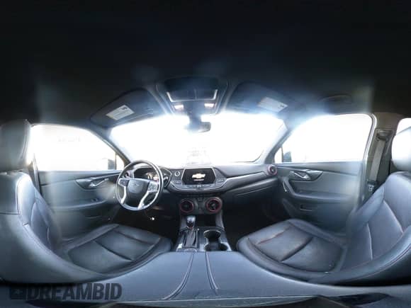 2020 Chevrolet Blazer RS z VIN 3GNKBERS2LS617280, wystawiony jako IAAI lot #43043654 z przebiegiem 114 091 mil mil oraz . Historia ofert i sprzedaży dostępna na DreamBid. Obrazek 19.