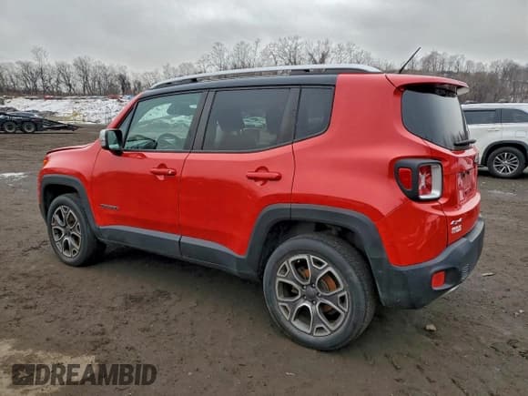 ✅ 2016 Jeep Renegade Limited • VIN: ZACCJBDT8GPD37899 • Lot: 96447205. Wystawiony na Copart z przebiegiem 165 026 mil. Bezpłatny archiwum sprzedaży aukcyjnych z USA i szczegółowy raport historii pojazdu na DreamBid. Zdjęcie 2.