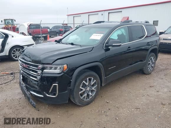 ✅ 2023 GMC Acadia SLT • VIN: 1GKKNML43PZ225605 • Lot: 43383834. Listed on IAAI with 41,566 mi. Free auction sales archive from the USA and detailed vehicle history report at DreamBid. Image 2.