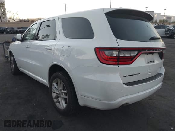 ✅ 2022 Dodge Durango GT Plus • VIN: 1C4RDHDG4NC182227 • Lot: 43562270. Listed on IAAI with 208,045 mi. Free auction sales archive from the USA and detailed vehicle history report at DreamBid. Image 3.