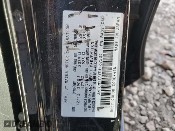 ✅ 2014 Mazda 3 i SV • VIN: JM1BM1T77E1167534 • Лот: 91886015. Опубликован ранее на Copart с пробегом 119 688 миль. Бесплатный доступ к архиву аукционных продаж из США и подробный отчёт об истории автомобиля на DreamBid. Изображение 12.