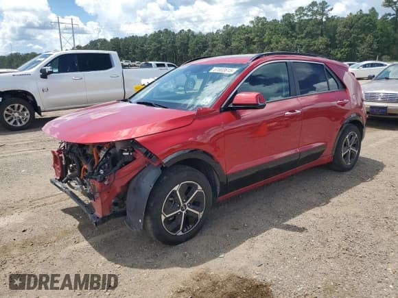 ✅ 2023 Kia Niro SX Touring • VIN: KNDCT3LE7P5050212 • Lot: 61803615. Listed on Copart with Not provided. Free auction sales archive from the USA and detailed vehicle history report at DreamBid. Image 1.