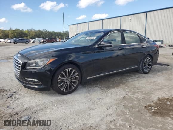 ✅ 2016 Hyundai Genesis 3.8L • VIN: KMHGN4JE3GU137501 • Lot: 87022534. Wystawiony na Copart z przebiegiem 136 028 mil. Bezpłatny archiwum sprzedaży aukcyjnych z USA i szczegółowy raport historii pojazdu na DreamBid. Zdjęcie 1.